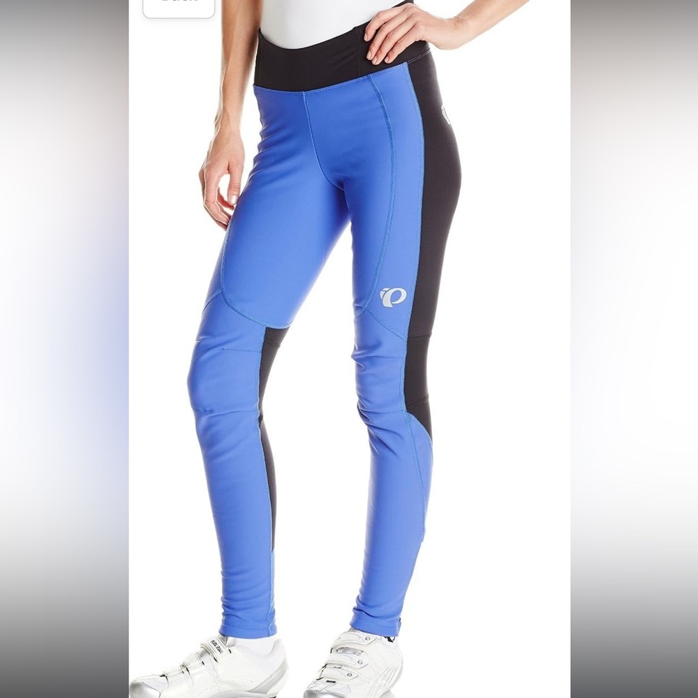 Pearl iZUMi Women's Amfib Tight Black Blue w/ Zippers Size Large